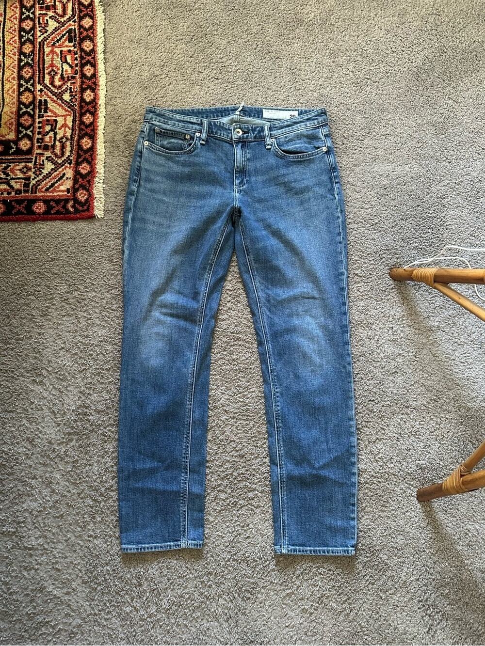 rag & bone Dre Low Rise Slim Boyfriend Jeans